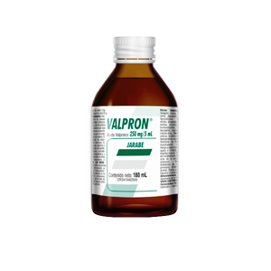 VALPRON ACIDO VALPROICO 250MG/5ML JBE 180ML